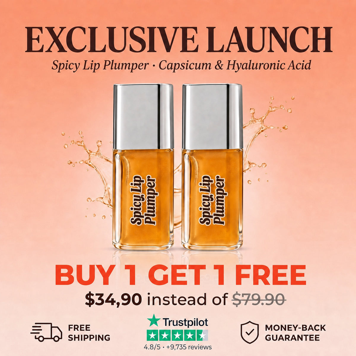 Spicy Lip Plumper — Fuller Lips in 5 Minutes