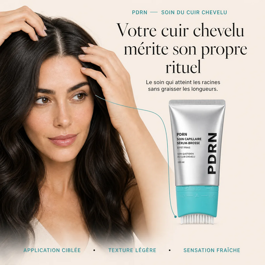 Sérum-Brosse Capillaire PDRN — Soin Ciblé du Cuir Chevelu