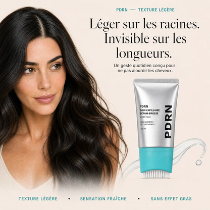 Sérum-Brosse Capillaire PDRN — Soin Ciblé du Cuir Chevelu